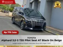 2023 Toyota Alphard 2.5 G (Non Premium Color) MPV TSS Pilot Seat AT 2023/2024 [ GARANSI 5TH ]