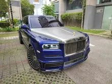 2021 Rolls-Royce Cullinan 6.75L V12 Mansory Package. StarLight Roof (1,400-Km Mileage, Provide Warranty) Ghost Wraith Phantom Bentayga Bentley