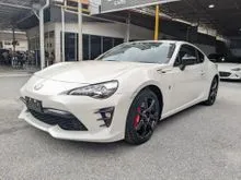 2021 Toyota 86 2.0 GT86 GT Limited Black Package, Grade 5A, Brembo, WedsSports SA-75AR, Fujitsubo Exhaust, Spoiler