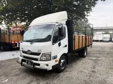 2019 Hino XZU710R 3 Ton 14.5 Feet Wooden Cargo 7500KG Lorry Original Condition