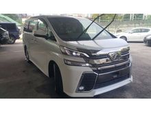 2016 Toyota Vellfire 2.5 MPV ZG FULL SPEC