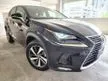 Recon Lexus NX300 2.0 I Package 2019 RAYA SPECIAL DEAL Paddle Shift DRL Push Start Sport S/S+ Mode power Boot Black Interior PCS LKA