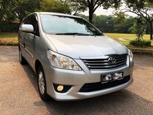 2014 Toyota Innova 2.0 G MPV Full Serivce Record