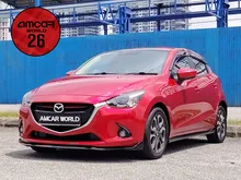 YEAR16/17 Mazda 2 1.5 SKYACTIV-G (LED Headlight with DRL) Hatchback WITH 5 YEAR WARRANTY