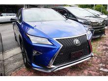 Unregister 2017 Lexus RX200T F-Sport 5 Years Warranty