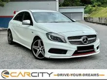 2014 Mercedes-Benz A250 2.0 Sport Hatchback GENUINE 80K KM SUPER LOW MILEAGE PADDLE SHIFTER POWERED LEATHER SEAT WITH MEMORY FUNCTION WARRANTY