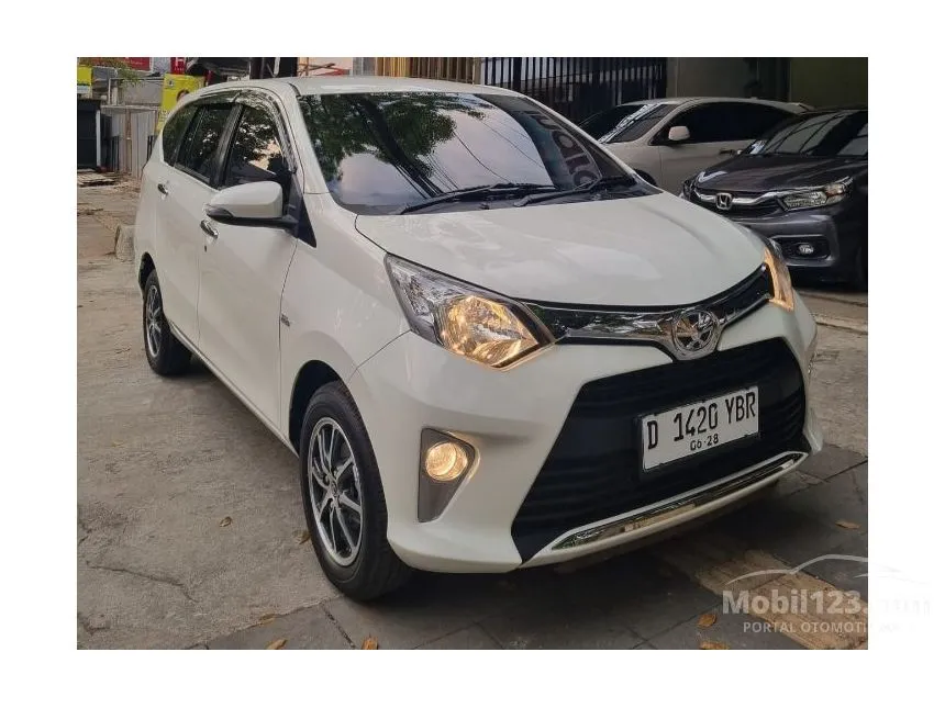 Jual Mobil Toyota Calya 2018 G 1.2 di Jawa Barat Manual MPV Putih Rp 125.000.000