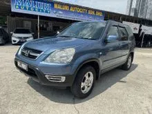 Model RD5,NEW PAINT JOB,AWD,Malay Owner,Clean Interior,Well Maintained,CASH BUY ONLY-2003 Honda CR-V 2.0 SUV