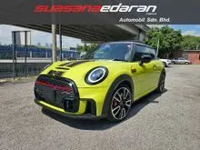 Zesty Yellow - 2022 MINI Cooper JCW Cooper John Cooper Works 3 Door Unreg - Brown Leather Cover + HUD