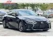 Recon Top Condition with 360 CAM & RED LEATHER INT 2022 Lexus IS300 2.0 F Sport Sedan