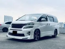 2014 Toyota Vellfire 2.4 ZG MPV Full Spec JBL ColdBox Panoramic Roof PowerBoot Android Carplay 