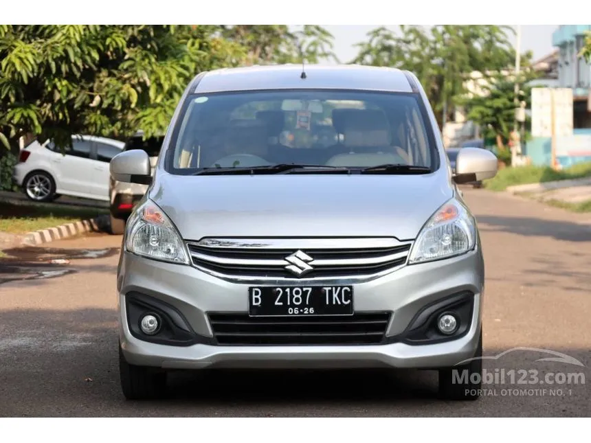 Jual Mobil Suzuki Ertiga 2016 GL 1.4 di DKI Jakarta Automatic MPV Silver Rp 133.000.000