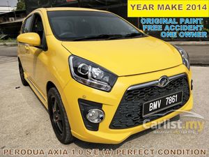 Search 1,018 Perodua Axia Cars for Sale in Malaysia 