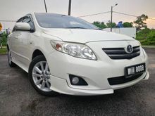 (Free Warranty)(Free Siap Potong Nama)(Bodykits)(Betul 2008)(Toyota Corolla Altis 1.8 Sporty)(Pearl White)