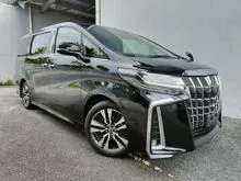 2018 Toyota Alphard 2.5 SC Alpine Audio PCS LTA Leather Pilot Seat P/Boot Unregister