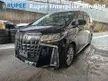 Recon 2020 Toyota Alphard 2.5 S TYPE Gold Edition 3 LED Power boot Reverse Camera APPLE CARPLAY Android Auto Unregistered