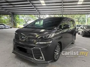 2016 Toyota Vellfire 2.5 ZG MPV