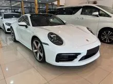 2020 Porsche 911 3.0 Carrera 4S Coupe Unregistered with MAX LOAN, Red Leather, Pan Roof, Sport Exhaust, Sport Chrono, Aerokit, 3 YEARS Warranty
