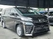 Recon 2018 Toyota Vellfire 2.5 ZA 2LED FAMILY MPV JPN UNREG