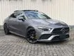 Recon 2019 MERCEDES BENZ CLA250 AMG PREMIUM 2.0T GOOD CONDITION/PANROOF/HUD/360 CAMERA/ AMBIENT LIGHT/FULL LEATHER SEAT/2x MEMORY SEAT/PREMIUM SOUND SYSTEM