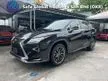 Recon 2018 Lexus RX300 2.0 F Sport SUV (CHEAPEST PRICE IN TOWN) RED INTERIOR /HUD /BSM /FULL LEATHER SEATS /PRE