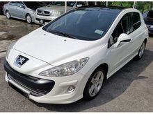 PEUGEOT 308 TURBO (A) PANARAMIC GLASS ROOF - 1ST LADY OWNER - NICE NUMBER WXX 3308 - ONLY DRIVEN 53K KM - PERFECT SATISFACTION CONDITION