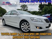 2010 Toyota Camry 2.4 V H/SPEC ACCIDENT FREE