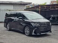 Raya Offer FREE 6 YEAR WARRANTY Unreg 2025 Toyota Alphard 2.5 Z Modelista MPV BLACK/ PROCESSING FEE RM1350