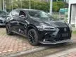Recon 2022 Lexus NX350 2.4 F Sport SUV [RED AND BLK LEATHER, DIM, BSM, 4 CAMERA, SUN ROOF ]
