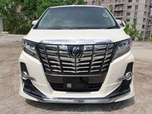 2016 Toyota Alphard 2.5 G SC PILOT SEAT/PRE CRASH SAFETY SYSTEM/MODELISTA BODYKIT/POWERBOOT/2 POWERDOOR/KEYLESS ENTRY/PUSH START/UPGRADED WIDE SCREEN