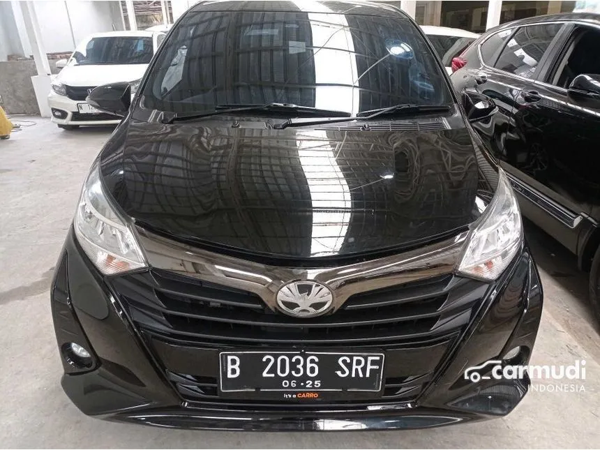 Jual Mobil Toyota Calya 2020 G 1.2 di Jawa Barat Automatic MPV Hitam Rp 129.000.000