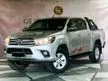 Used 2017 Toyota HILUX 2.4 G VNT (A) / Full Service Record / TipTop Condition / Push Start Button / Power Leather Seats / Eco n Power Mode / Reverse Sensor