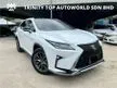 Used 2017 Lexus RX200t 2.0 F Sport AWD FULL SPEC, NUMBER PLATE 60, SURROUND CAMERA, DIGITAL METER, POWER BOOT, WARRANTY, MUST VIEW, MAY OFFER