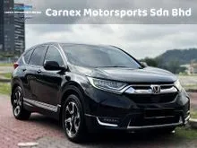 2017 Honda CR-V 1.5 TC-P SUV CRV / FULL SPEC / PADDLE SHIFT / ECO MODE / LCD PLAYER / REVERSE CAMERA / ELECTRIC SEAT / POWER BOOT / 3 YEAR WARRANTY