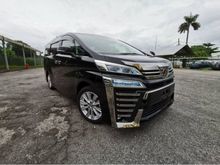 Toyota Vellfire 2.5Z 8 SEATERS PRE CRASH