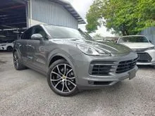2022 Porsche Cayenne 3.0 Coupe Sport Chrono Grade 4.5 Panaromic Roof 4Cam360View PASM 14Way Power Seat Brown Leather Bose Sound Power Boot Unregister