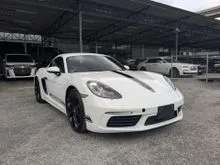 2024 Porsche 718 2.0 Cayman Style Edition, Japan Spec -Sport Chrono Package -PDLS+ -Carbon Steering -20 inch 718 Spyder Wheels