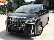 2018 Toyota Alphard 2.5 (A) SA SPEC NEW FL 7 SEATER PRE CRASH SYSTEM