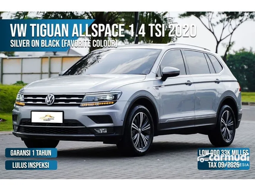 Jual Mobil Volkswagen Tiguan 2020 TSI Allspace 1.4 di Banten Automatic SUV Abu
