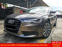Audi A6 2.0 TFSI Hybrid (A), Panoramic Roof, Power Boot, Push Start, Navigation ** 1 Owner, 8 SPEED **