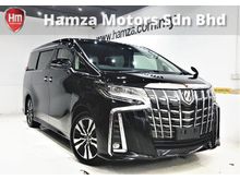 2019 Toyota Alphard 2.5 SC 9700KM 5A SCRUT REPORT BSM DIM S/ROOF 3LED UNREG