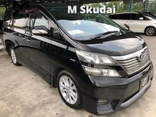 2009 Toyota Vellfire 2.4 Z SPEC 8 SEATER 2 PD !!!
