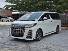 2022 TOYOTA ALPHARD SC 2.5 (A) ROOF MON, APPLE CARPLAY, ANDROID AUTO, VENT SEATS, AEROKIT, REVERSE CAM