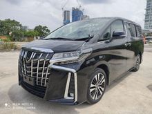 2018 Toyota Alphard 3.5 SC SUNROOF FULL ALPINE SET DIM CAMERA UNREG18