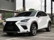 Recon 2019 Lexus NX300 2.0 F Sport SUV 360 Camera Sunroof Power Boot - Cars for sale