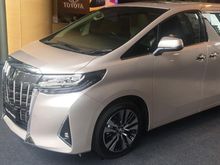 2018 Toyota Alphard 2.5 G Van Wagon