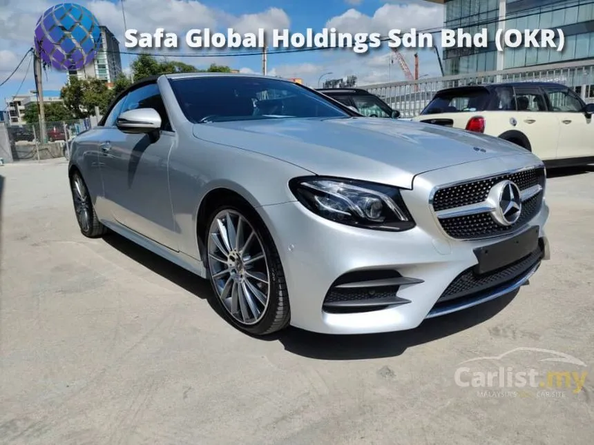 2018 Mercedes-Benz E300 AMG Line Convertible