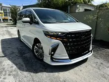 2023 Toyota Alphard 2.5 Z 5AA ORIGENAL MODELLISTA AERO-KIT FULLY LOADED UNREG