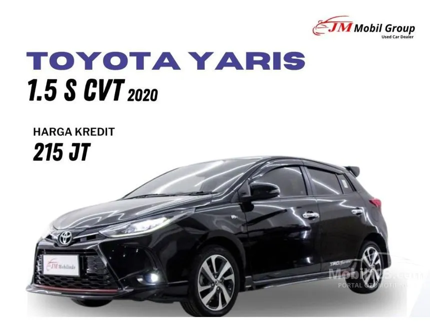 Jual Mobil Toyota Yaris 2020 TRD Sportivo 1.5 di Jawa Barat Automatic Hatchback Hitam Rp 215.000.000