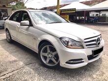 2012 Mercedes-Benz C200 CGI 1.8 Avantgarde BlueEFFICIENCY AMG